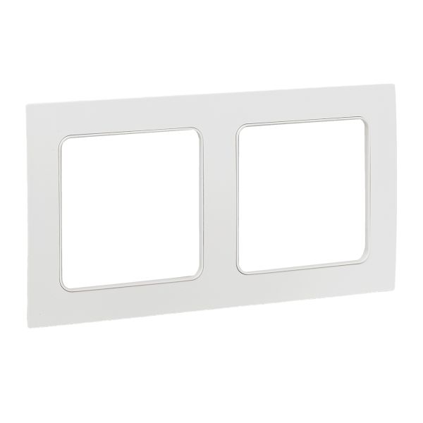 Стокгольм Рамка 2-местная белая EKF EXM-G-303-10