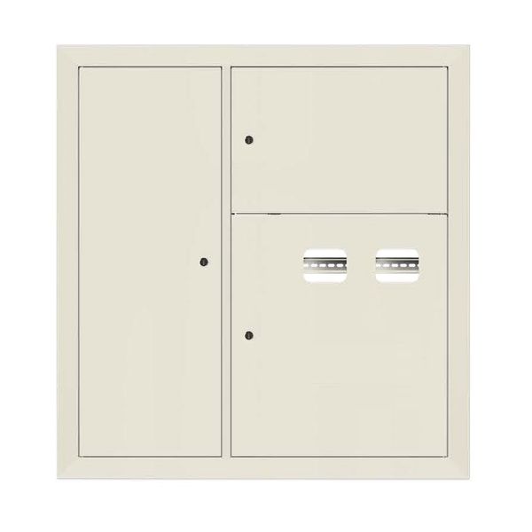 Щит этажный 2 кв. слаботочка слева RAL9002 (1000x950x150) EKF PROxima