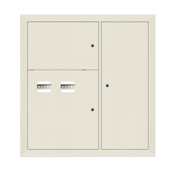 Щит этажный 2 кв. RAL9002 (1000x950x150) EKF PROxima