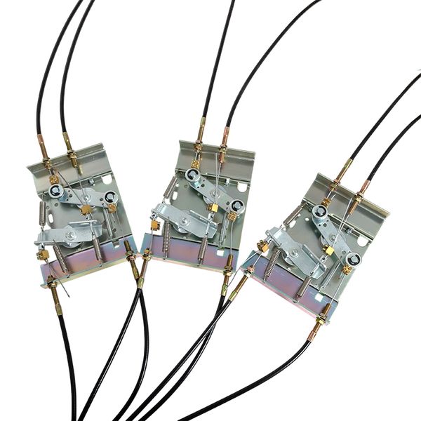 Механическая взаимная блокировка трех ВА-45 тросами EKF