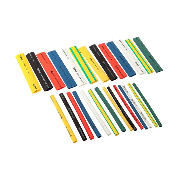 Набор ТУТ нг: 7 цветов по 5шт. Разного диаметра (4/2; 6/3; 8/4; 10/5; 12/6) 100мм. EKF PROxima