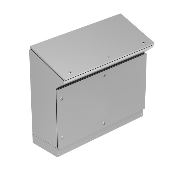 Пульт управления напольный "Inox" AISI304 TP12 IP55 (960x1200x400) mb-inox-96-120-40 EKF