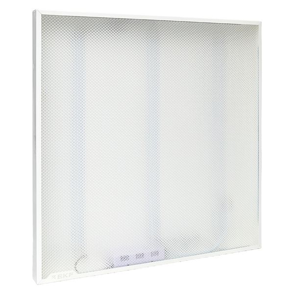 Панель светодиодная ДВО-1001 Призма 30Вт 6500К 595x595x40 IP40 EKF