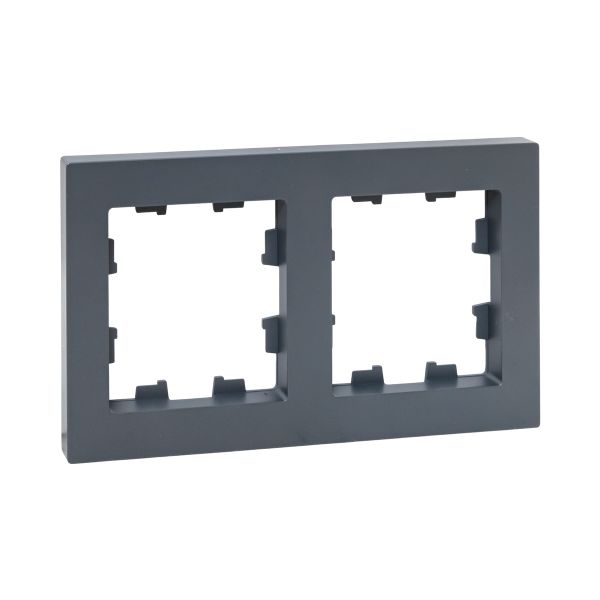 2 - местная рамка, графит, пластик Эпика EKF