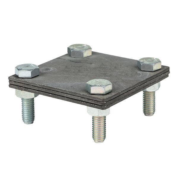 Зажим полоса 40 - полоса 40 (3 пластины 70x70мм) HZ EKF PROxima