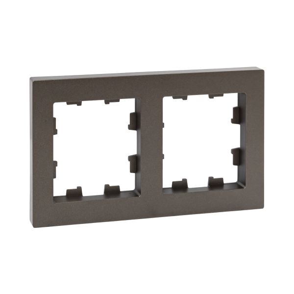 2 - местная рамка, мокко, пластик Эпика EKF