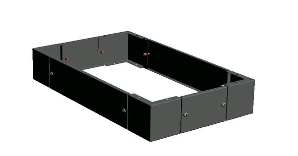 Цоколь 100x800x400мм (ЩРНМ-8L, ЩРНМ-9L) EKF PROxima