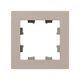 1 - местная рамка, кремовая, пластик Эпика EKF