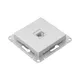 Механизм розетки RJ45 - 2шт, (cat5), алюминий Эпика EKF