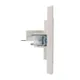 Стокгольм Механизм Розетки RJ-45 1-местной белый EKF PROxima
