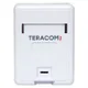 Корпус настенной розетки TERACOM PRO на 1 модуль Keystone со шторкой и маркером белый