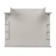 Угол T-образный (100х40) (2 шт) белый EKF-Plast