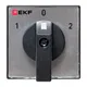 Переключатель кулачковый ПК-1-42 10А 2P «1-0-2» IP65 EKF