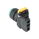 Кнопка выпирающая SB-35 с фиксацией 1NC зеленая IP65 EKF