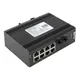 Промышленный управляемый коммутатор уровня L2 TSX-ML2-2GX/SFP-8GT, 2 порта 1000Base-X SFP, 8 портов 10/100/1000Base-T(X) RJ45, монтаж на динрейку TSX EKF
