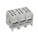 Клемма распределительная КСР с двойным винтом 2x25/2x16 серая EKF PROxima