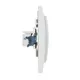 Минск Розетка RJ-45 1-местная СП белая EKF