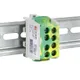 Клемма распределительная КСР с двойным винтом 2x25/2x16 желто-зеленая EKF PROxima