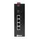Промышленный неуправляемый коммутатор U-1GX/SFP-4GTP, 1 порт 1000Base-X SFP, 4 порта 10/100/1000Base-T(X) RJ45 c PoE, монтаж на динрейку TSX EKF