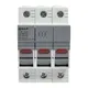 Предохранитель-разъединитель DF 10х38 3Р (тип ПВЦ) EKF