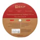 Термоусаживаемая трубка ТУТ нг 10/5 красная рулон EKF PROxima