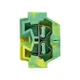 Миниклемма STB-2.5 24A (50 шт) желто-зеленая EKF PROxima