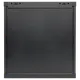 Шкаф настенный 19" TERACOM PRO 12U 600х600 мм дверь стеклянная с замком-ручкой чёрный