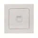 Стокгольм Механизм Розетки RJ-45 1-местной белый EKF PROxima