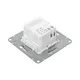 Механизм розетки USB-C - 2шт, белый Эпика EKF