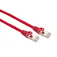 Патч-корд TERACOM CS Cat.6A экранированный S/FTP оболочка LSZH красный (0,5м)