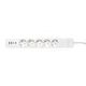 Удлинитель LUX 5 гнезд 2USB 2,4А+2type-C 5 метров 1,5мм2 EKF