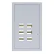 Щит этажный ЩЭ 6 кв. без слабот. отс. (1010х650х160) IP31 EKF PROxima