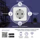 Умная розетка EKF Сonnect Wi-Fi белая