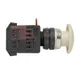 Кнопка AEA-22 белая NO+NC Грибок EKF PROxima
