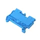 Клемма проходная Push-in 2.5 мм2 синяя EKF