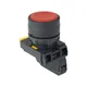 Кнопка SB-31 плоская с фиксацией 1NO красная IP65 EKF