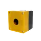 Корпус КП101 пластиковый 1 кнопка желтый EKF PROxima