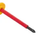 Отвертка Professional PZ-FL1х80 мм VDE 1000В EKF