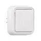 Выключатель, одноклавишный, проходной СП, автоматические клеммы белый, Бронто EKF