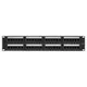 Патч-панель TERACOM CS 19'' Cat.6A 1U полный экран STP 24 порта RJ-45 Dual IDC с органайзером