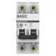 Автоматический выключатель 2P 40А (C) 4,5кА ВА 47-29 Basic
