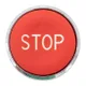 Исполнительный механизм кнопки "STOP" XB4 красный плоский возвратный без фиксации IP65 EKF