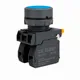 Кнопка SB-21 плоская без фиксации 1NO синяя IP65 EKF
