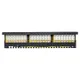 Патч-панель TERACOM PRO 19'' Cat.5E 1U полный экран STP 24 порта RJ-45 Dual IDC с органайзером