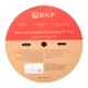 Термоусаживаемая трубка ТУТ нг 4/2 черная рулон EKF PROxima