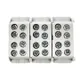 Клемма распределительная КСР с двойным винтом 2x25/2x16 серая EKF PROxima