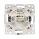 Стокгольм Механизм Розетки RJ-45 1-местной белый EKF PROxima