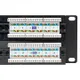 Патч-панель TERACOM PRO 19'' Cat.6 2U неэкранированная UTP 48 портов RJ-45 Dual IDC