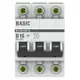 Автоматический выключатель 3P 16А (B) 4,5кА ВА 47-29 Basic
