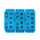 Клемма распределительная КСР с двойным винтом 2x35/2x25 синяя EKF PROxima